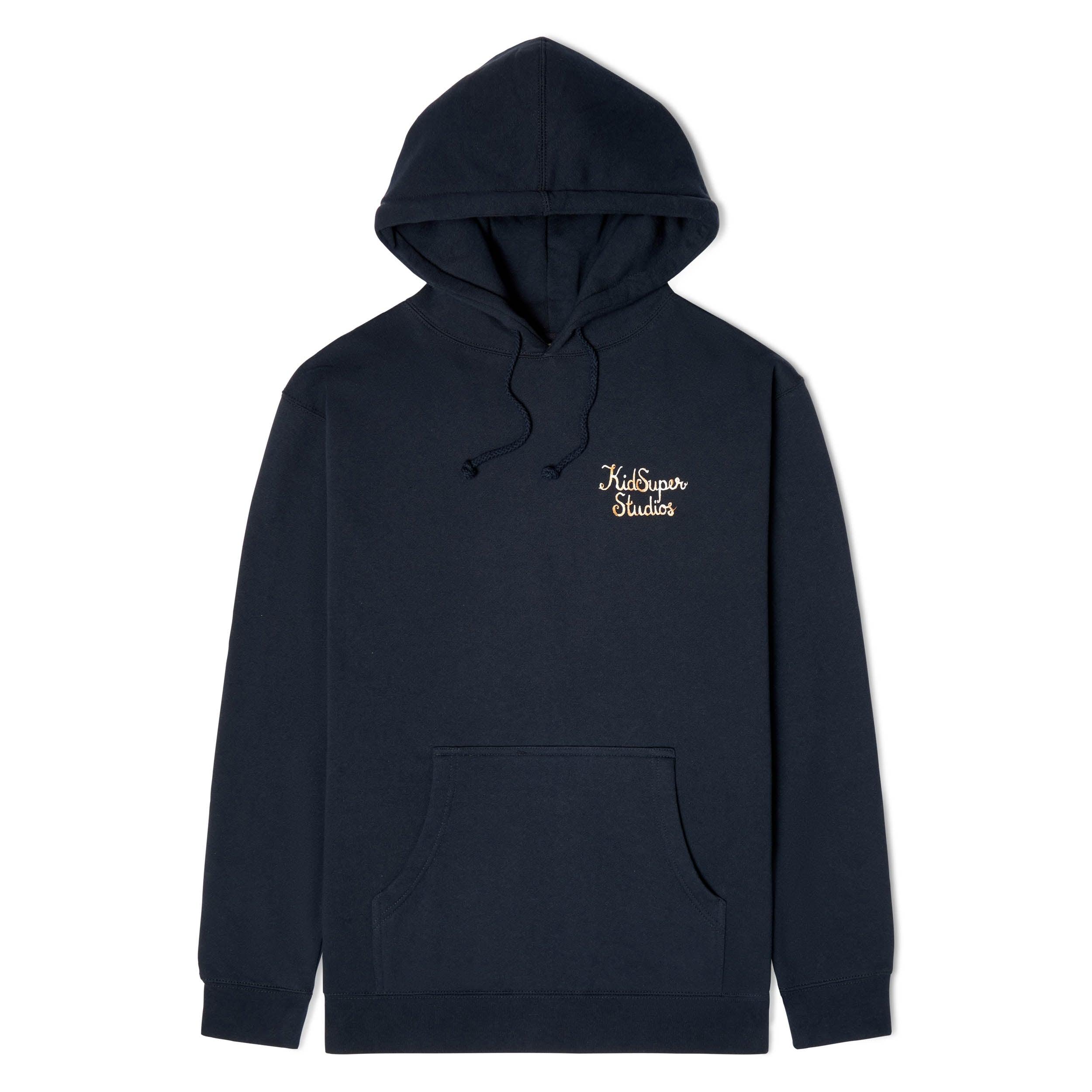 Script Logo Hoodie [Navy]