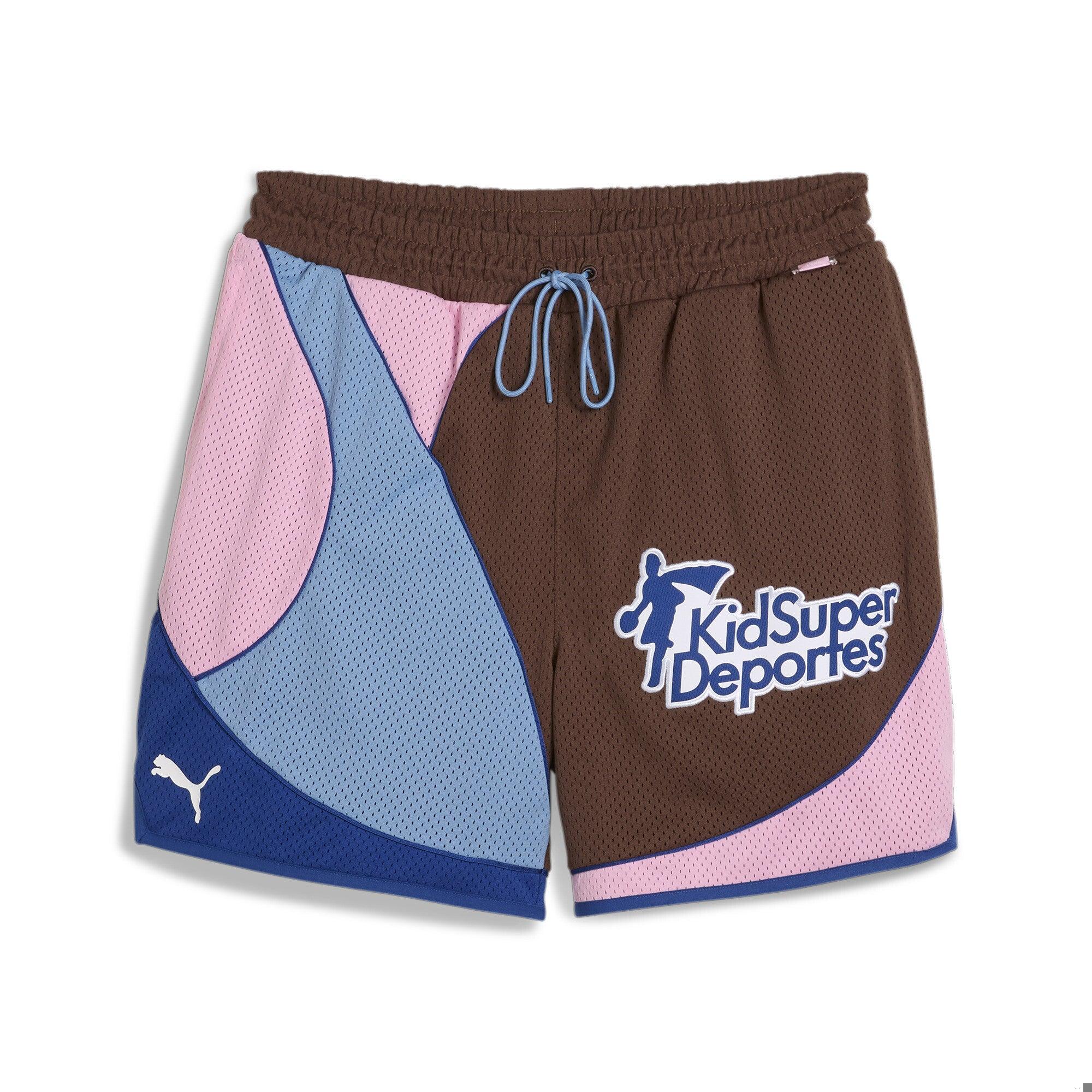 HOOPS X KIDSUPER SHORT [Chestnut Brown]