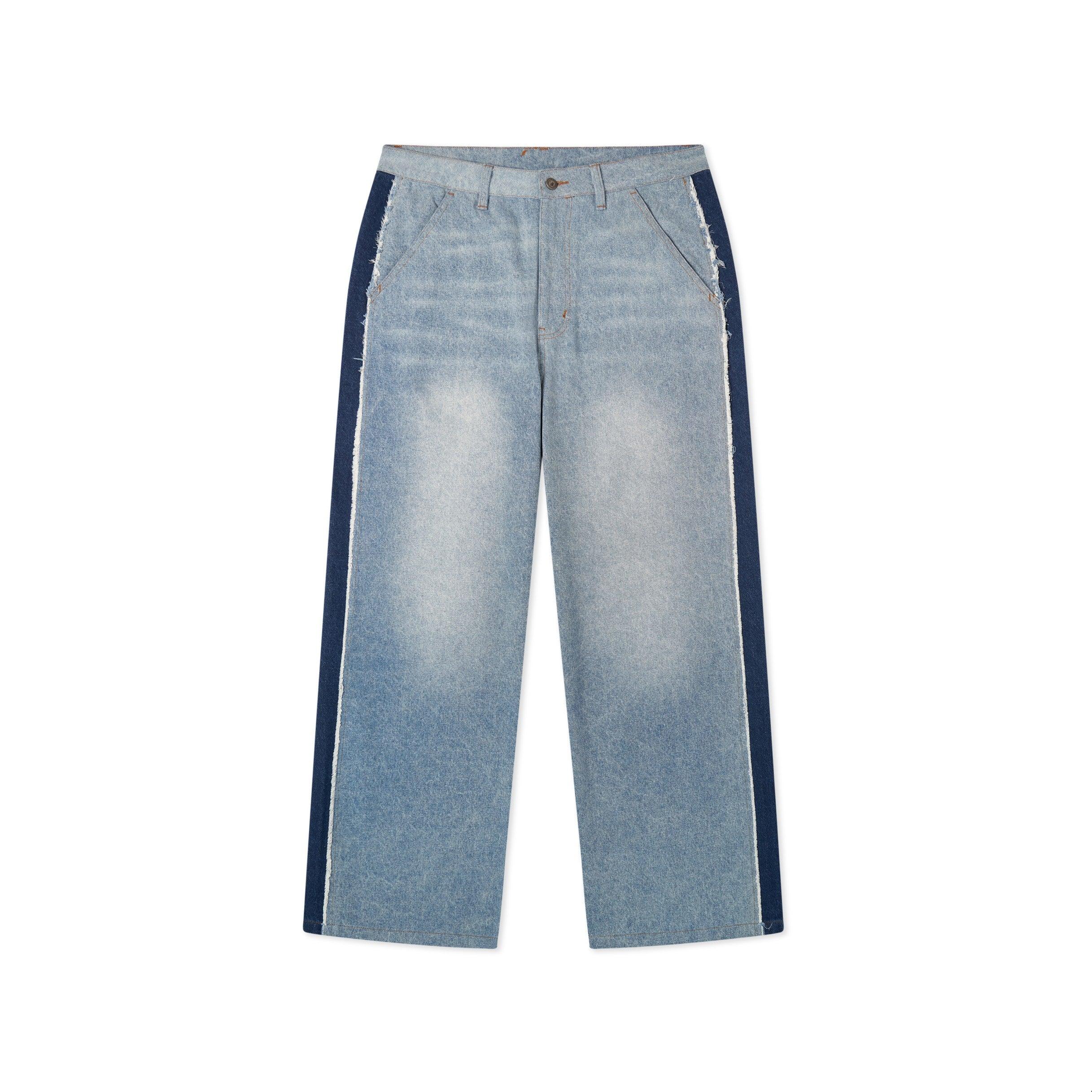 Ronaldinho x KidSuper Denim Stripe Jeans [Washed Blue]