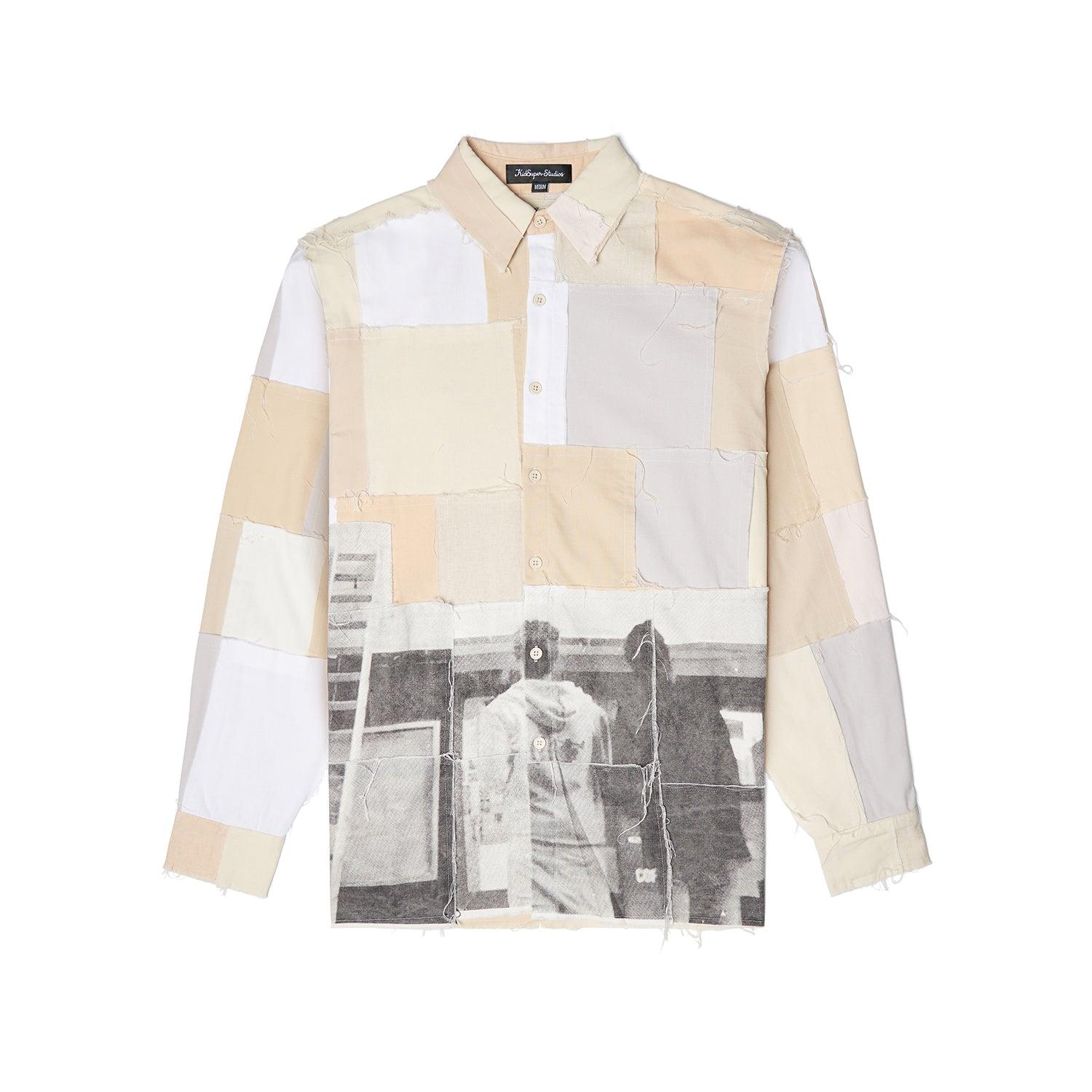 Patchwork Shirt [Natural]