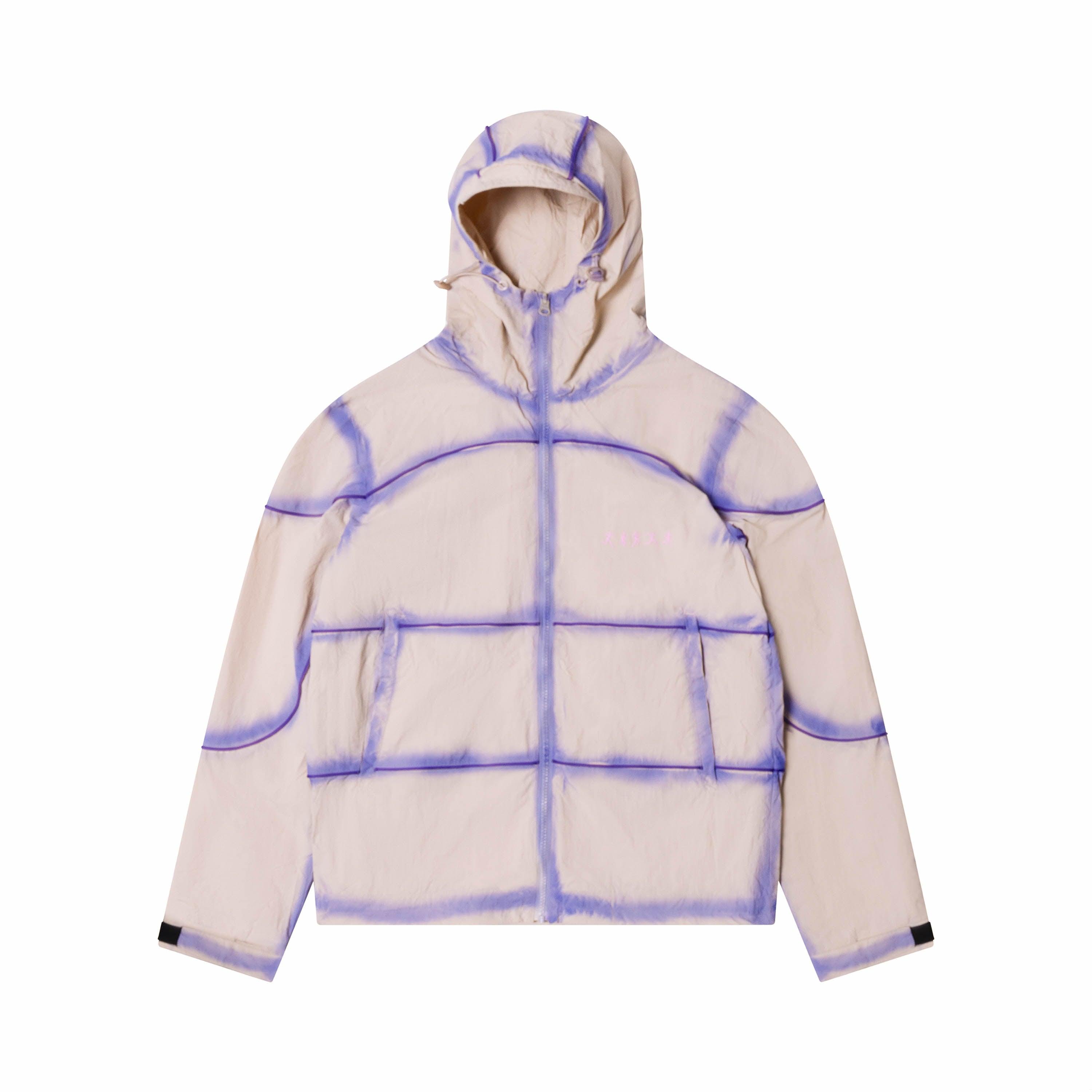 Gradient Nylon Tech Jacket [Purple]