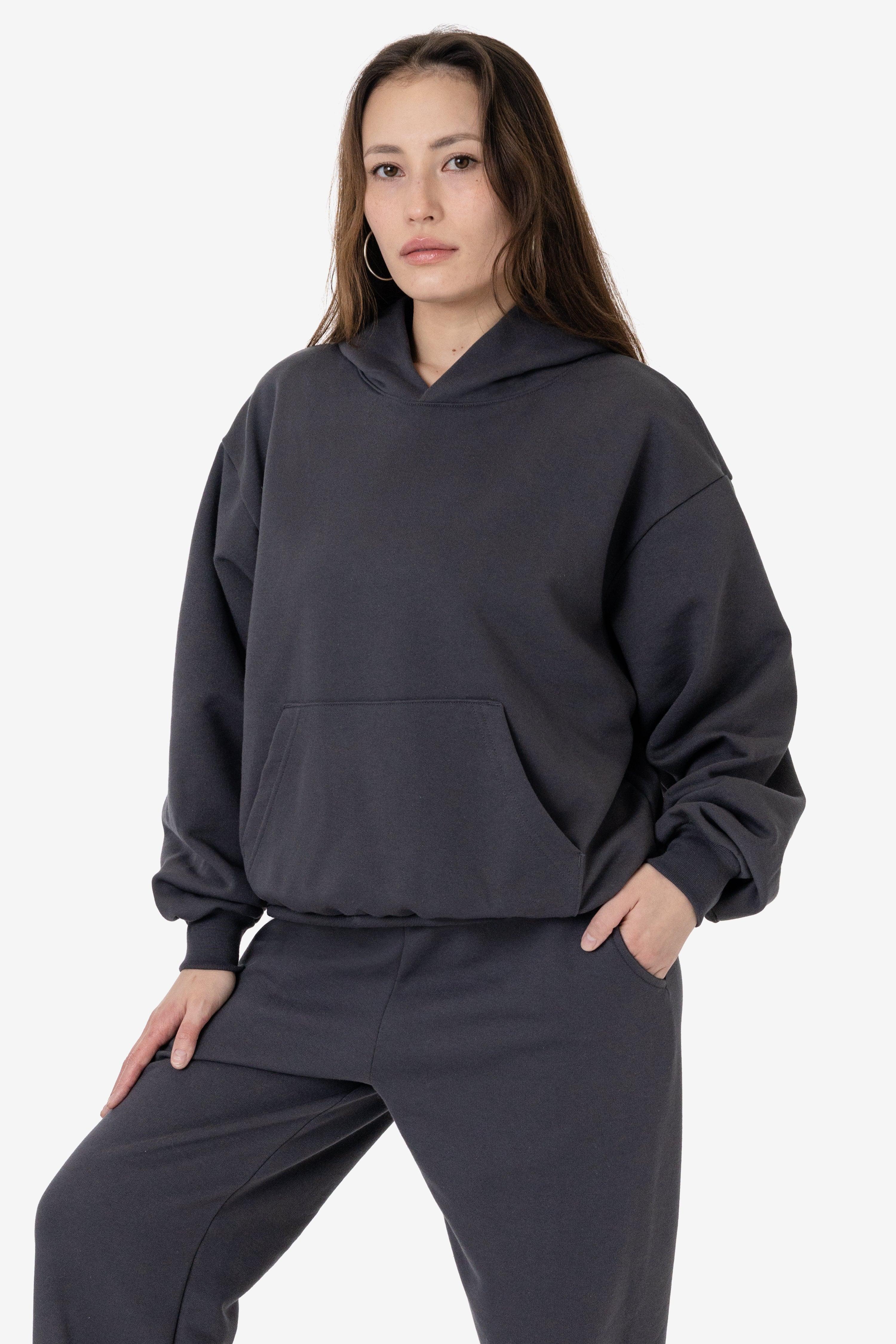 MWF1049 - 10 oz. Mid-weight Poly Cotton Fleece Wide Hoodie