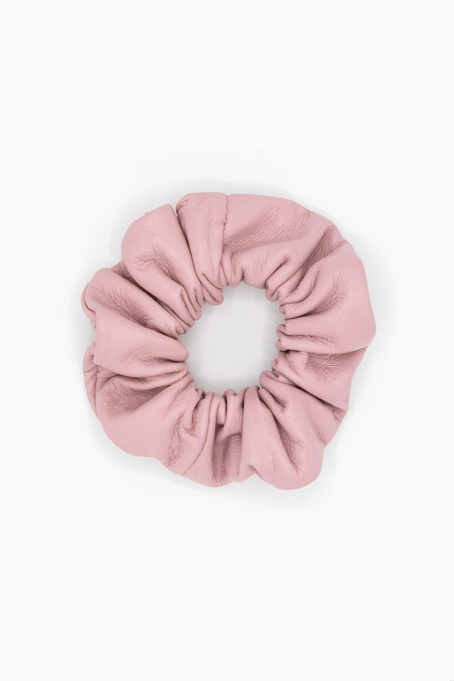 RLHSCRUNCH - Leather Scrunchie