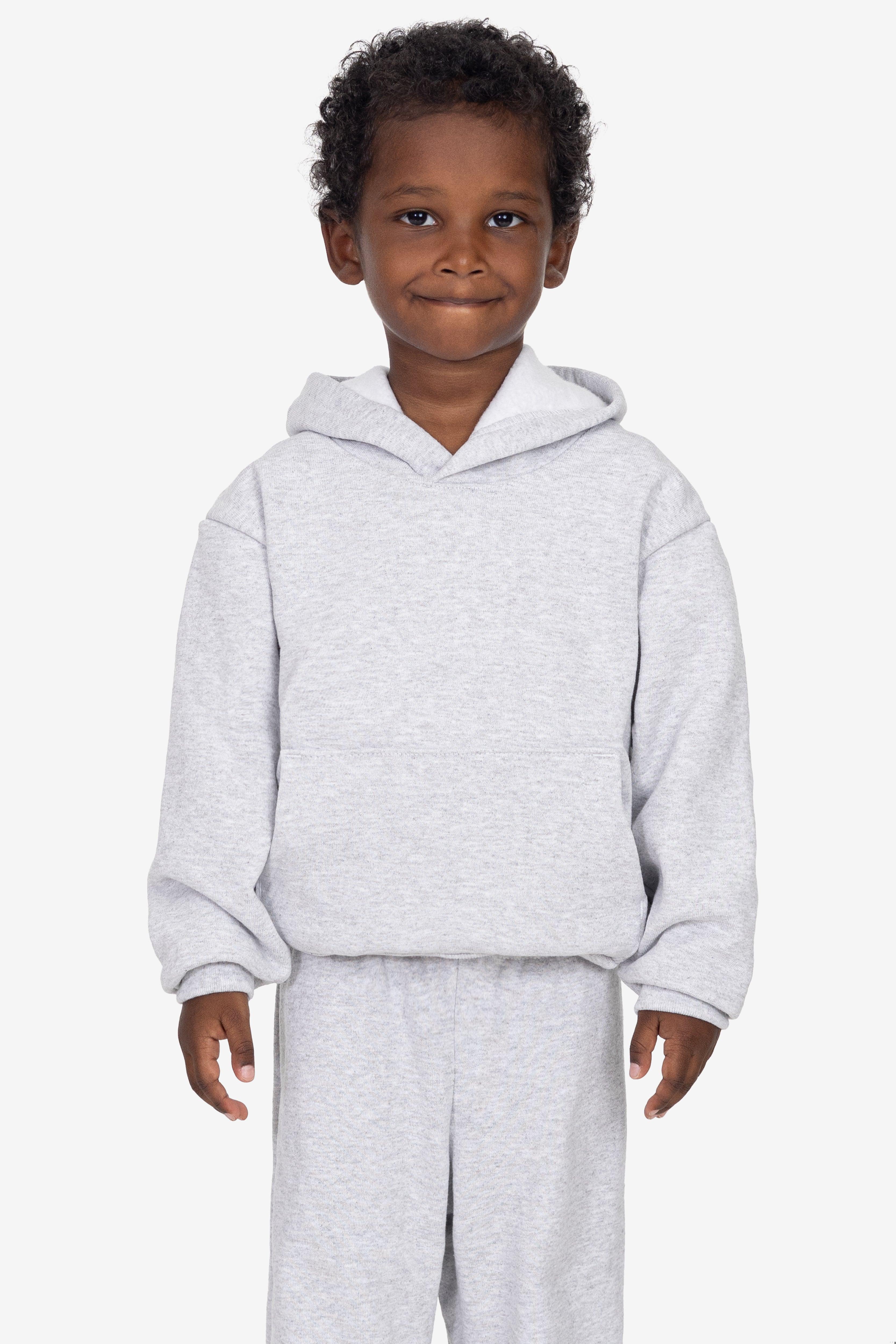 HF-109 - Kids Heavy Fleece Hooded Pullover Sweatshirt