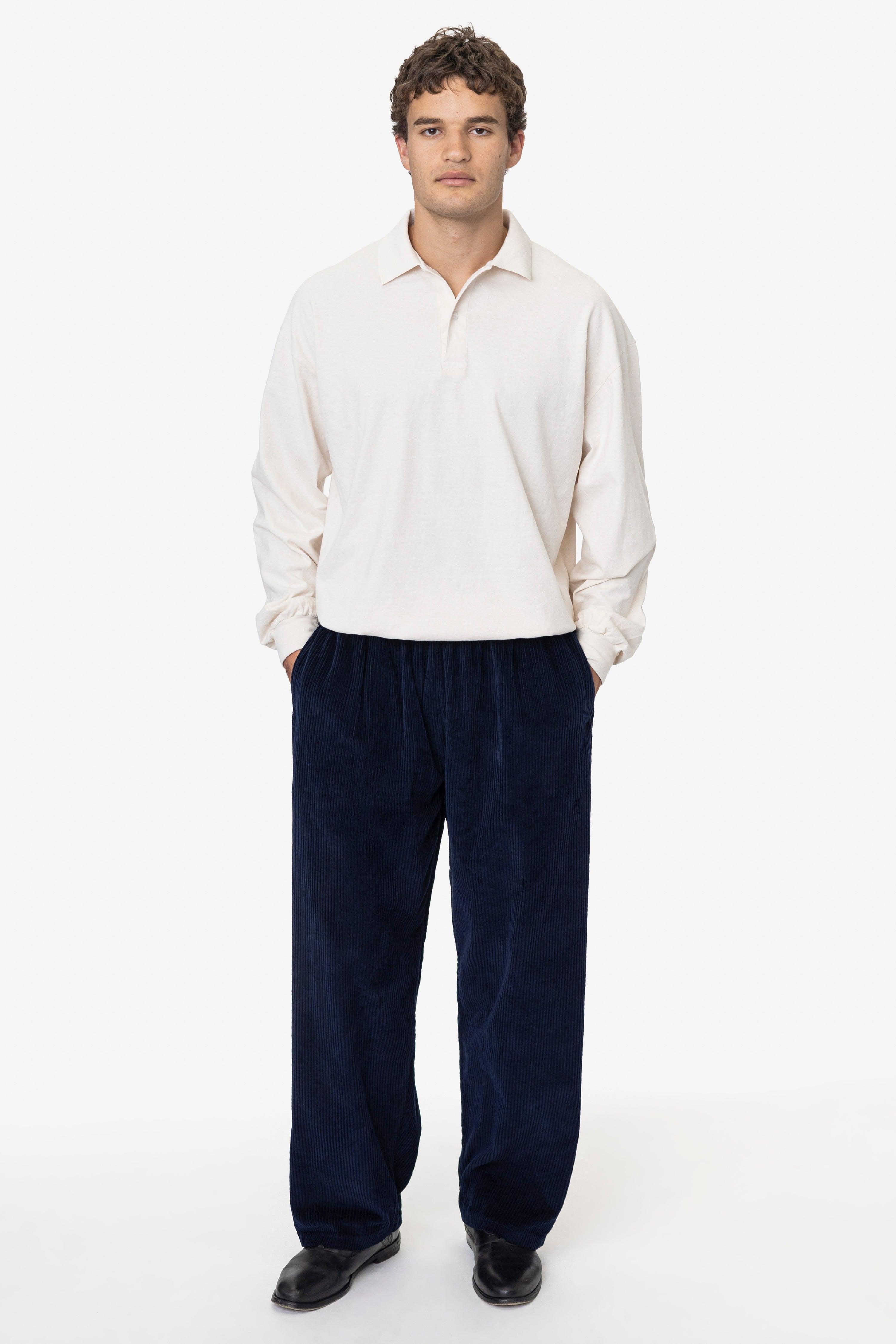 CD405GD - Men's Corduroy Wide Leg Pant