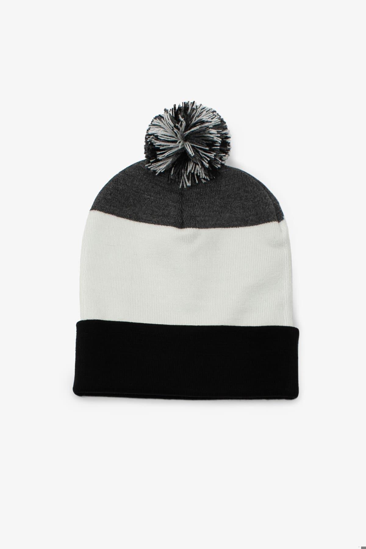 JQBEANIE01 - Tricolor Beanie