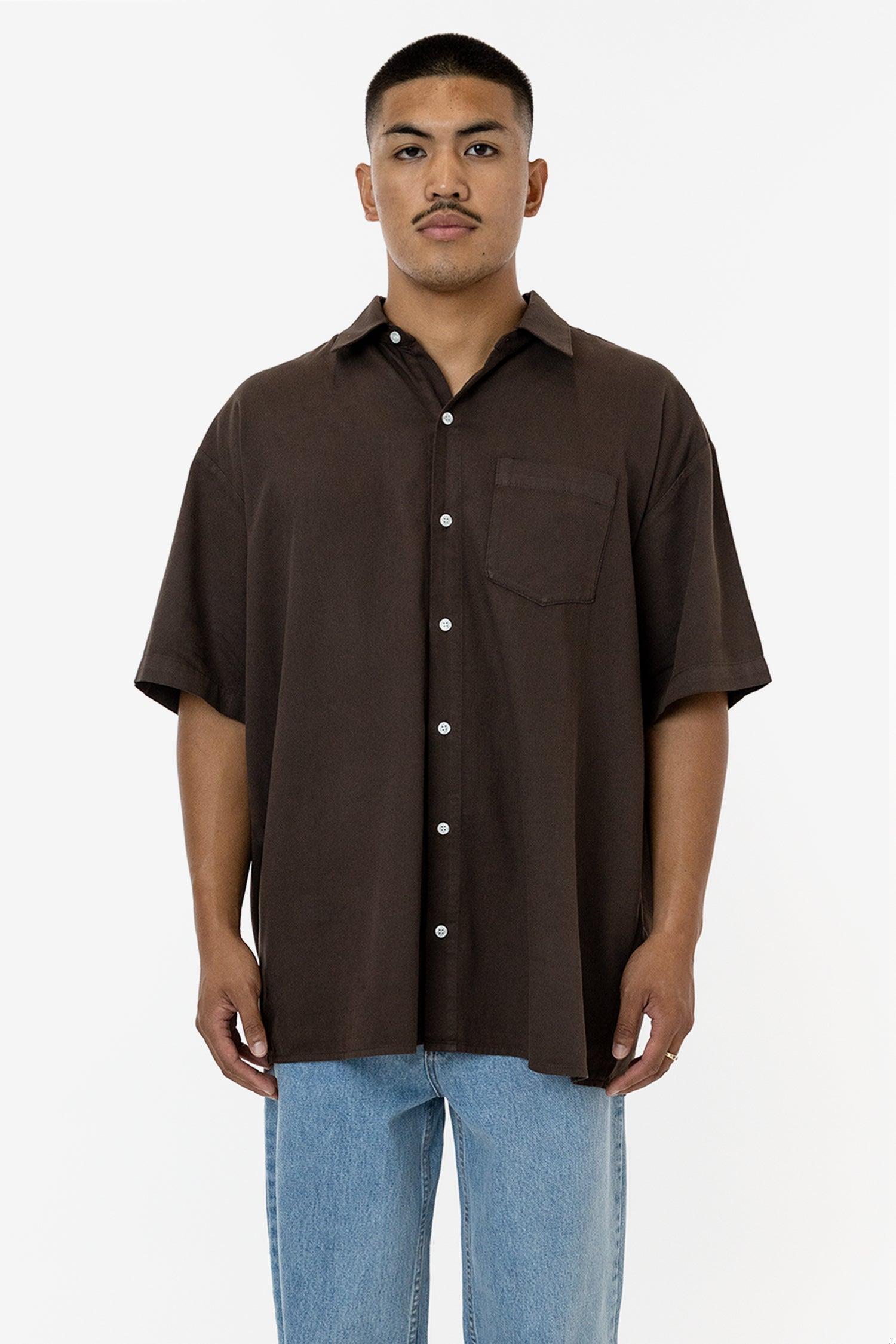 RCT419GD - Cotton Twill Casual Button Up Shirt