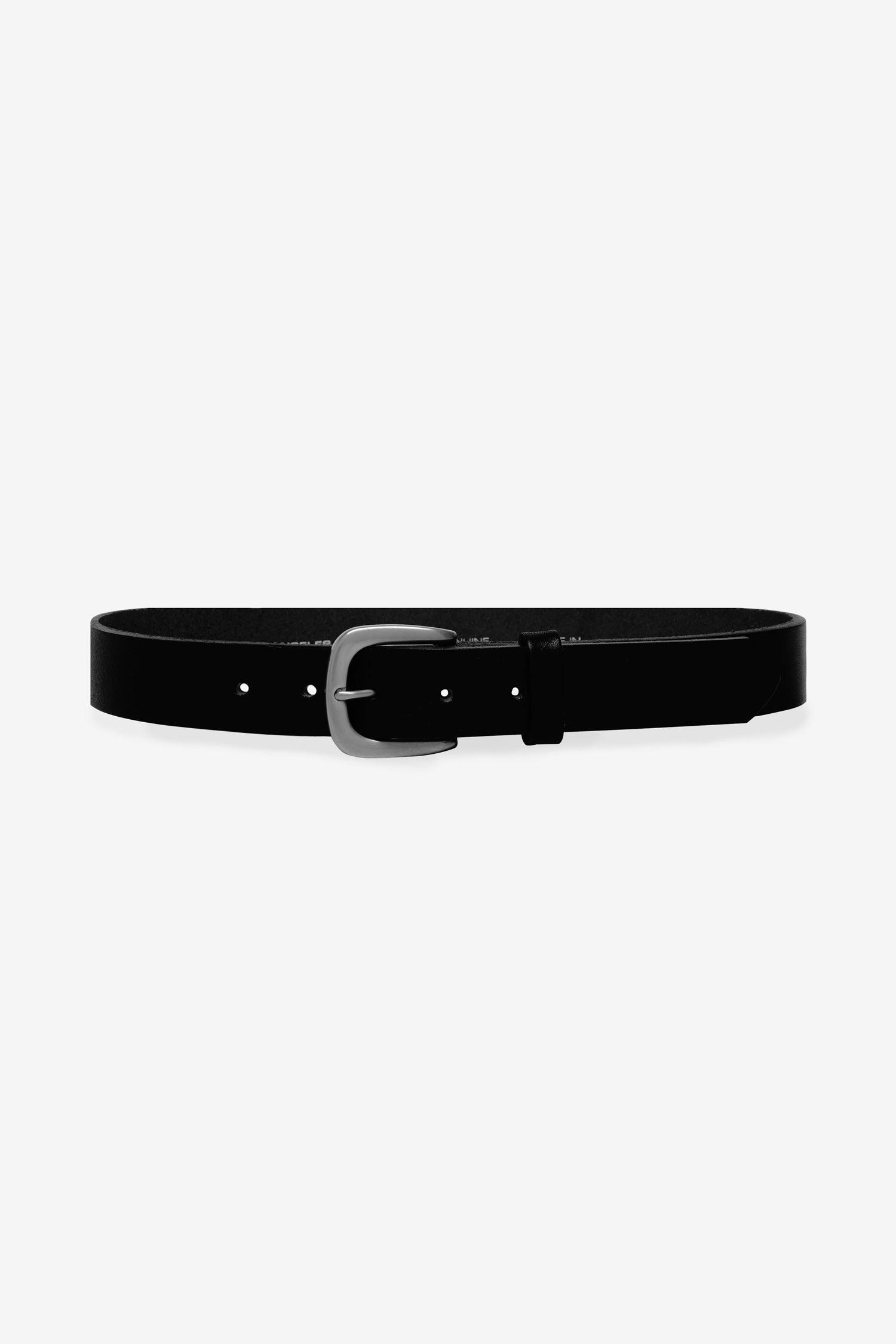 RSALBT05 - Unisex Rounded Square Buckle Leather Belt