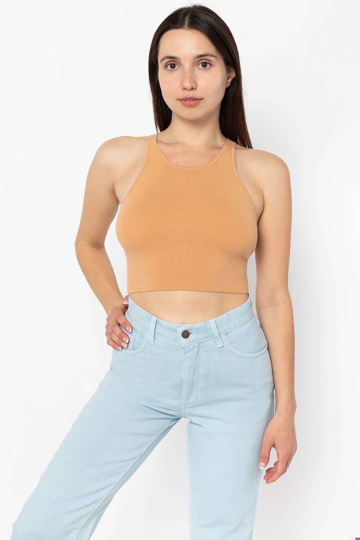 RFK53 - V Strap Knit Top