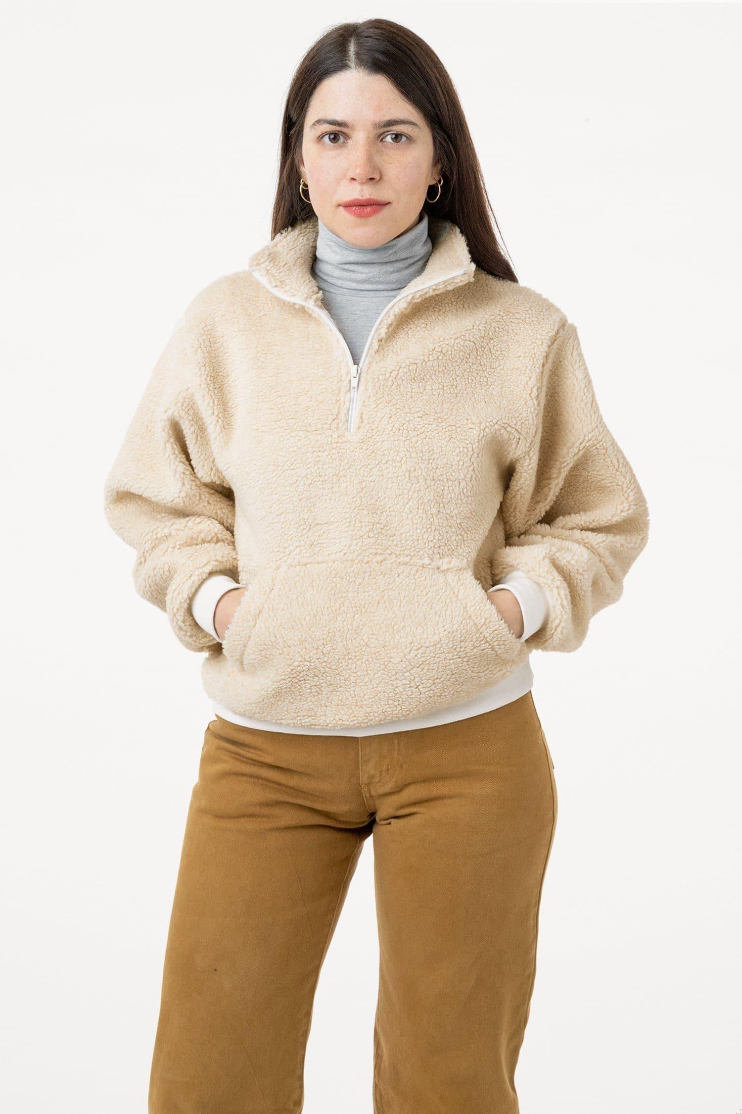 SHR408 - Half Zip Sherpa Pullover