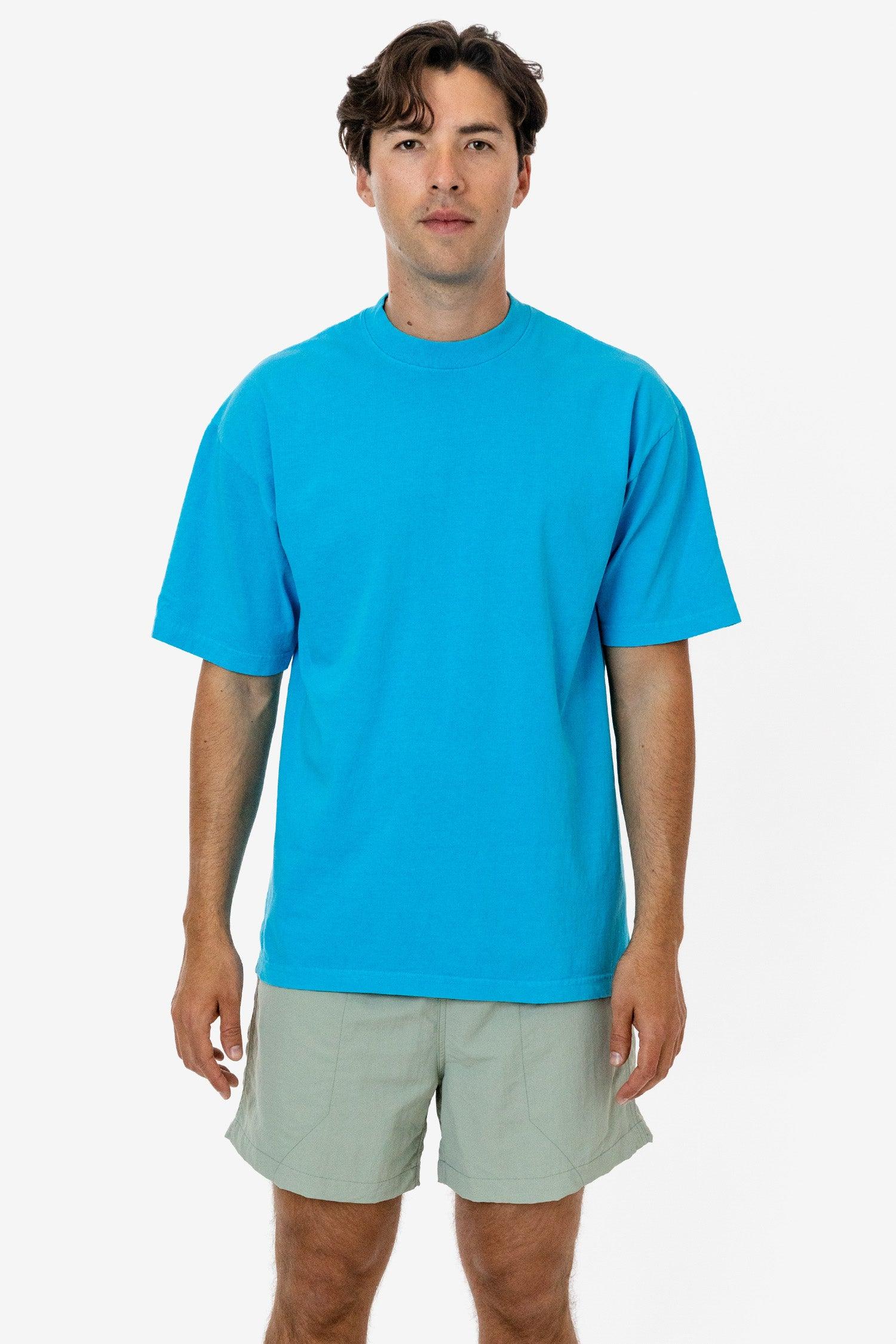 The 1801 - 6.5oz Garment Dye Crew Neck T-Shirt (Neon)