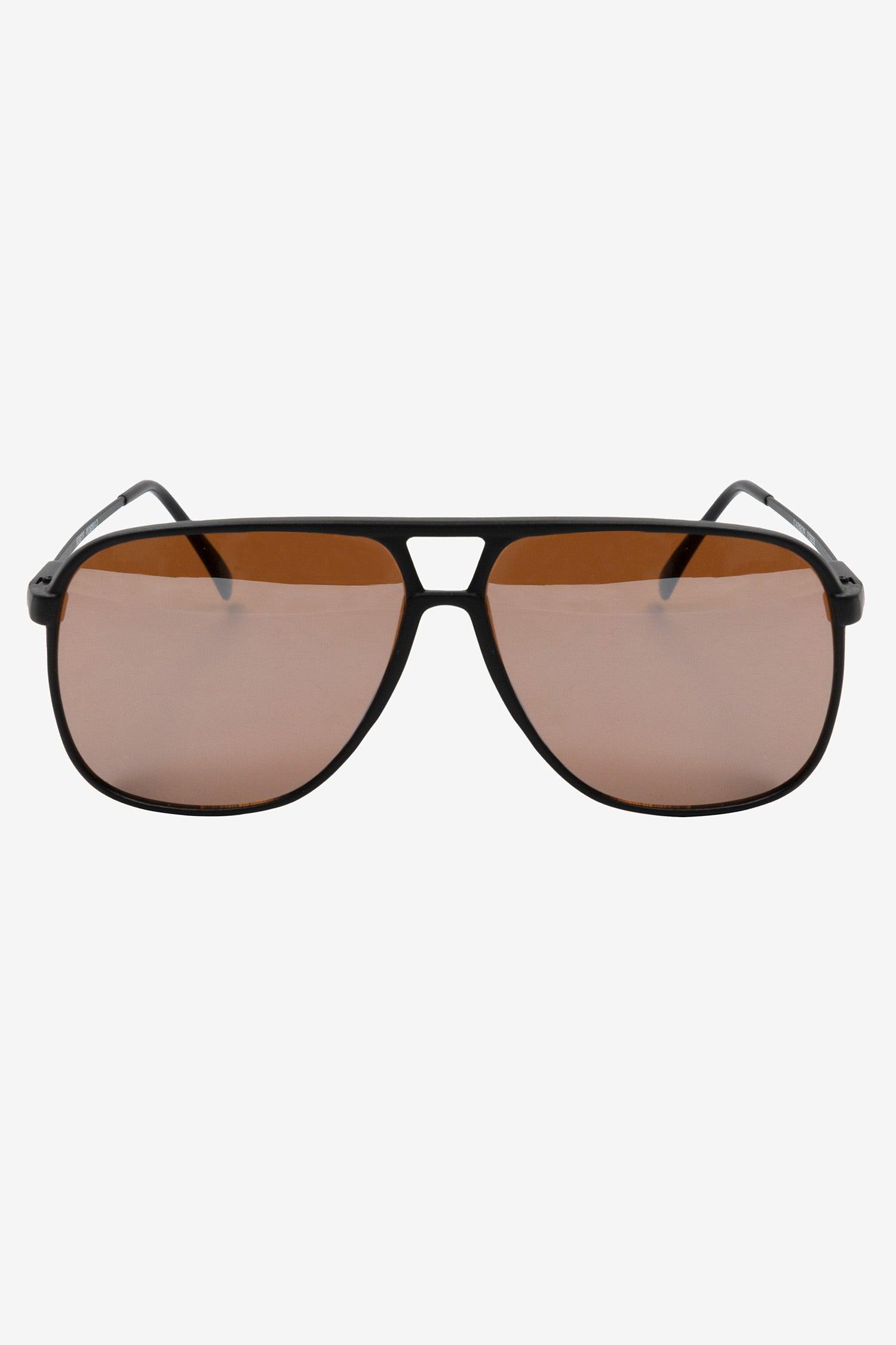 SGVN39 - Unisex Aviator Black Sunglasses