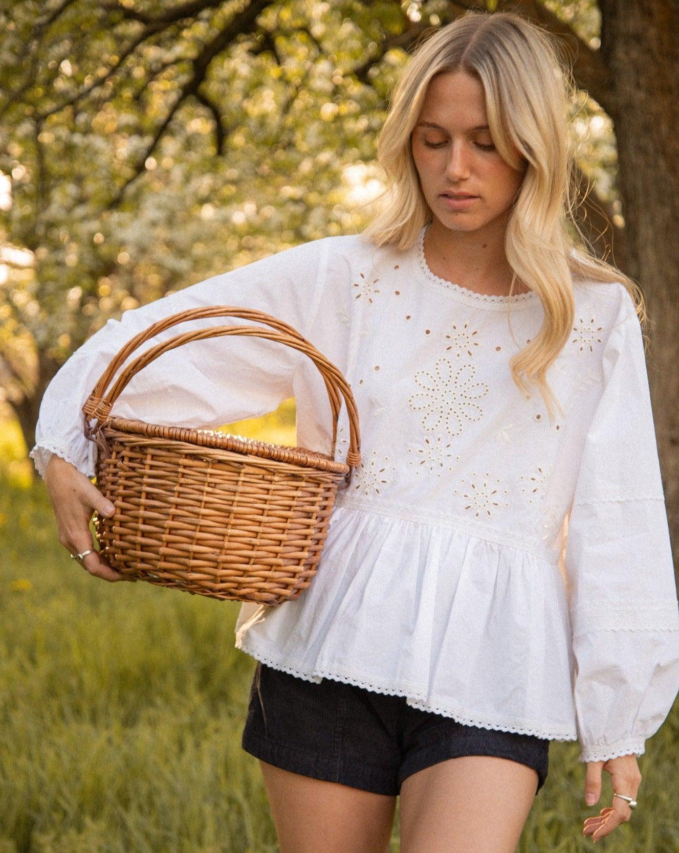 Eyelet Blouse