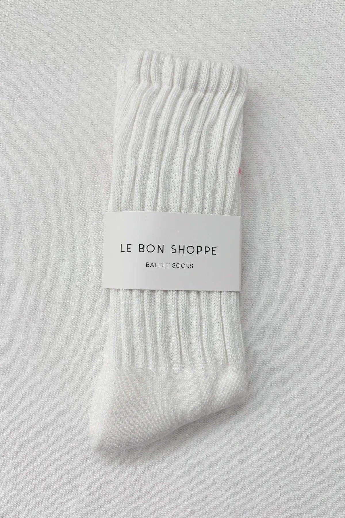 The Ballet Socks - White